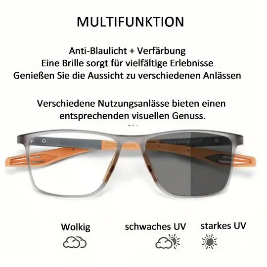 DECKAN Multifokale Lesebrille für Senioren – Scharf Sehen in Jeder Entfernung