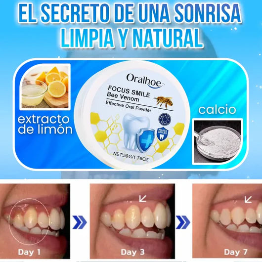 Polvo de tratamiento bucal